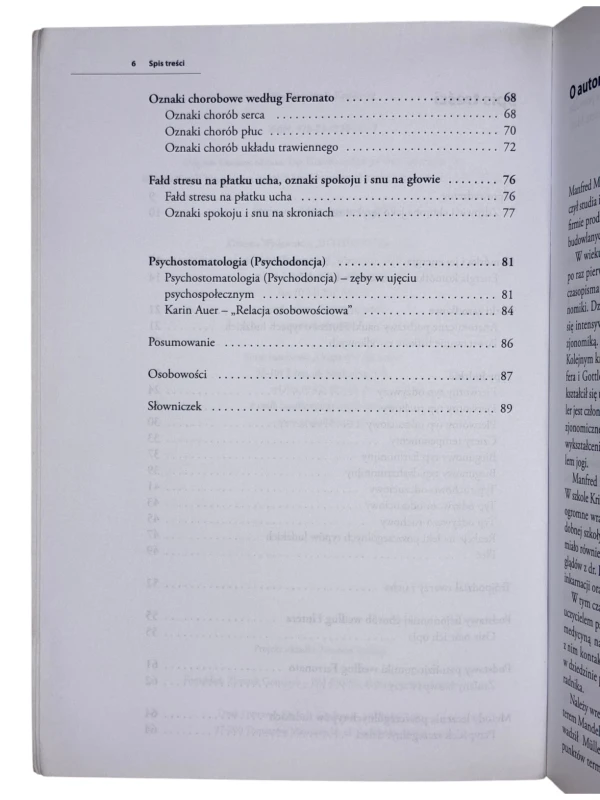 Twarz zwierciadłem zdrowia Manfred Mueller