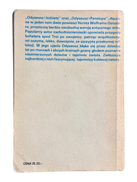 Odyseusz i kobiety Horst Wolfram Geissler