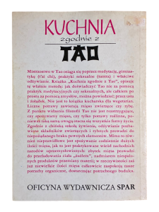 Kuchnia zgodnie z Tao - Erich Bauer, Uwe Karstädt