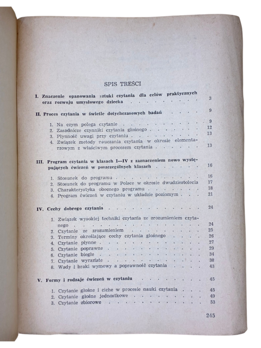 Czytanie w szkole Klasy I-IV Józefa Rytlowa