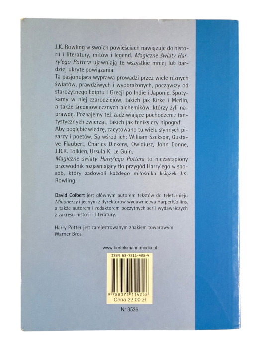 Magiczne światy Harry'ego Pottera David Colbert