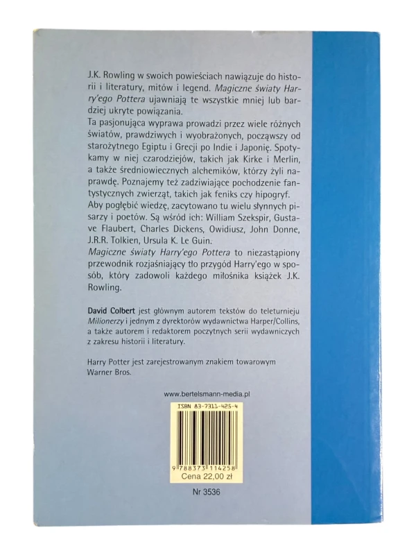 Magiczne światy Harry'ego Pottera David Colbert