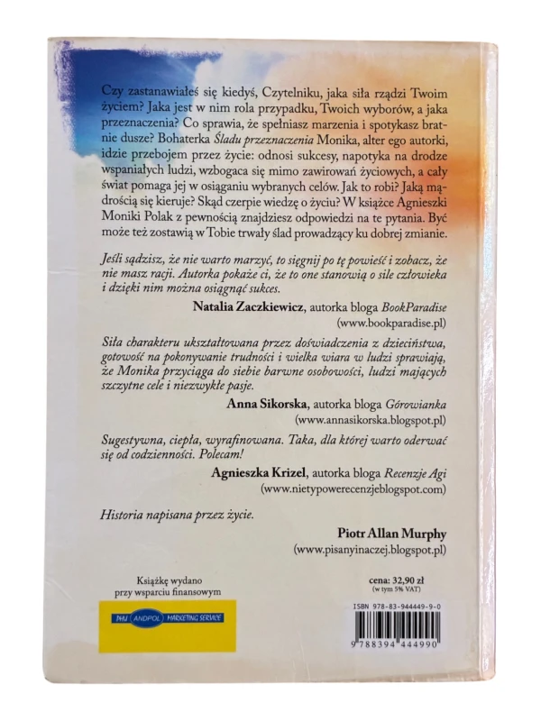 Ślad przeznaczenia Agnieszka Monika Polak