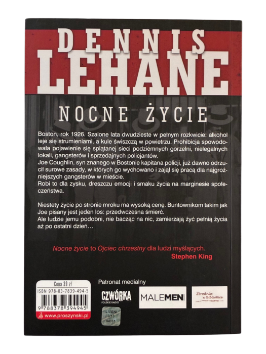 Nocne życie Dennis Lehane