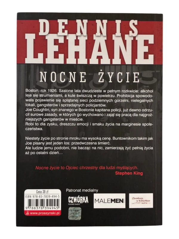 Nocne życie Dennis Lehane