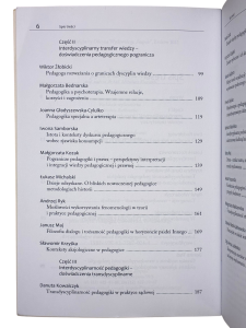 Interdyscyplinarność i transdyscyplinarność pedagogiki Rafał Włodarczyk, Wiktor Żłobicki