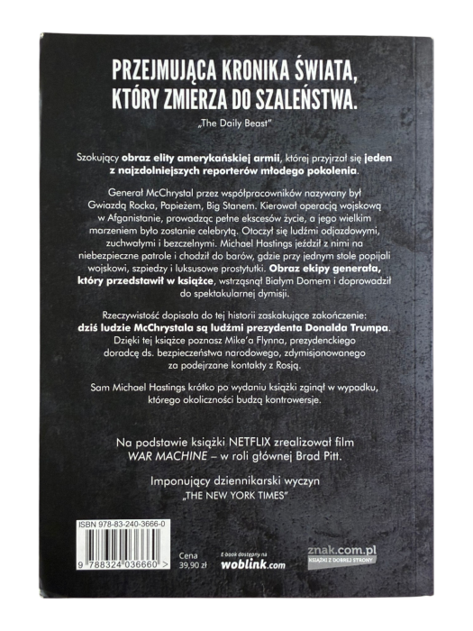 Wszyscy ludzie generała Michael Hastings