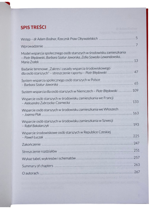 System wsparcia osób starszych w miejscu zamieszkania. Przegląd sytuacji. Propozycja modelu. Monografia. Barbara Szatur-Jaworska, Piotr Błędowski