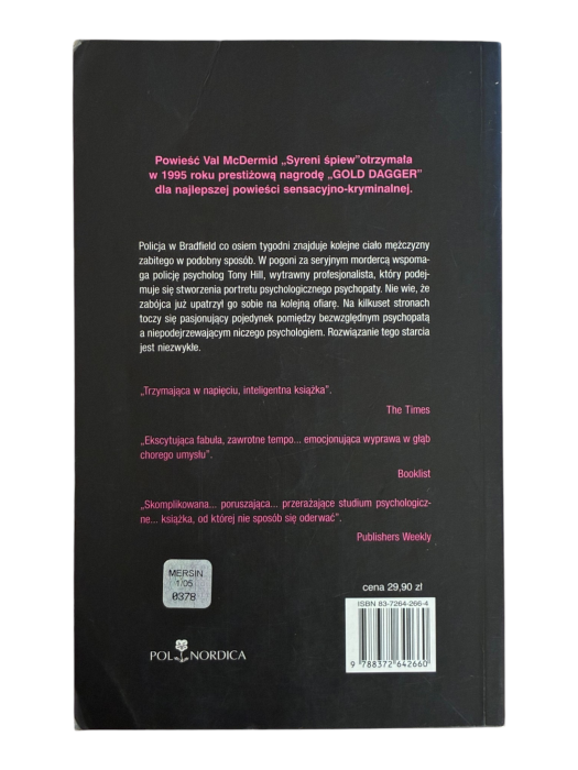 Syreni śpiew Val McDermid