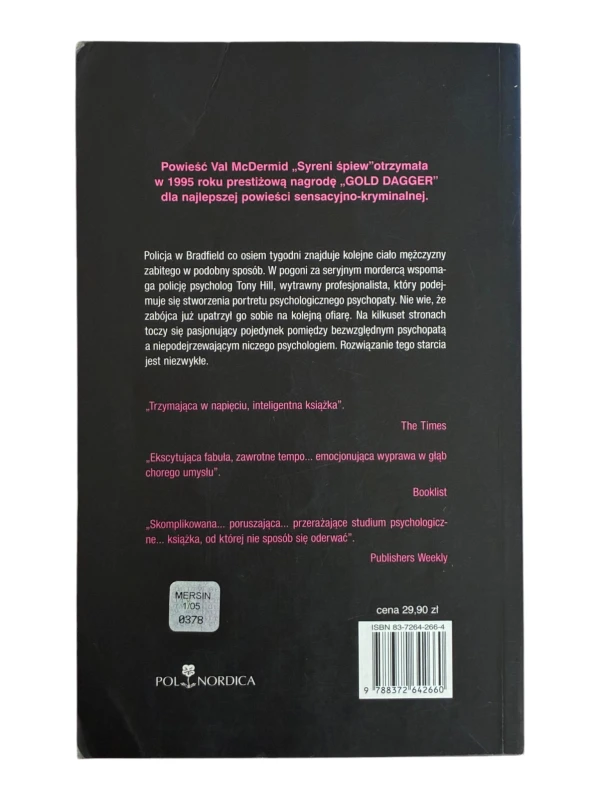 Syreni śpiew Val McDermid