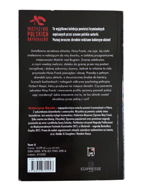 Sprawa Niny Frank Katarzyna Bonda