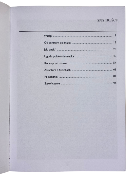 Widoczny Znak (2005-2009) Zbigniew Mazur Zeszyty Instytutu Zachodniego 55/2009