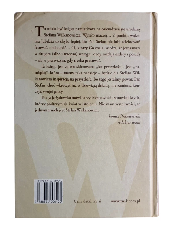 Pamięć przyszłości red. Janusz Poniewierski