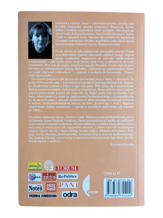 Forsowanie powieści-rzeki Dubravka Ugresic