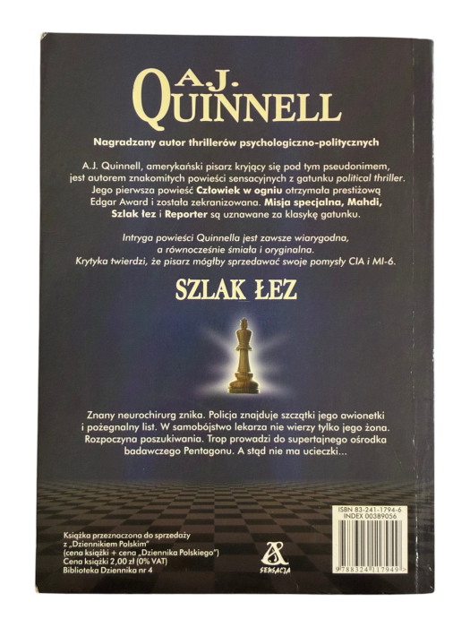 Szlak Łez A. J. Quinnell