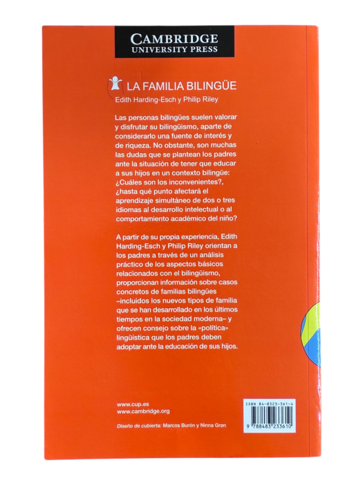 La familia bilinüe Edith Harding-Esch, Philip Riley