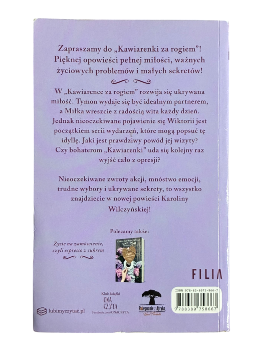 Miłość według przepisu, czyli słodko-gorzkie cappuccino Karolina Wilczyńska