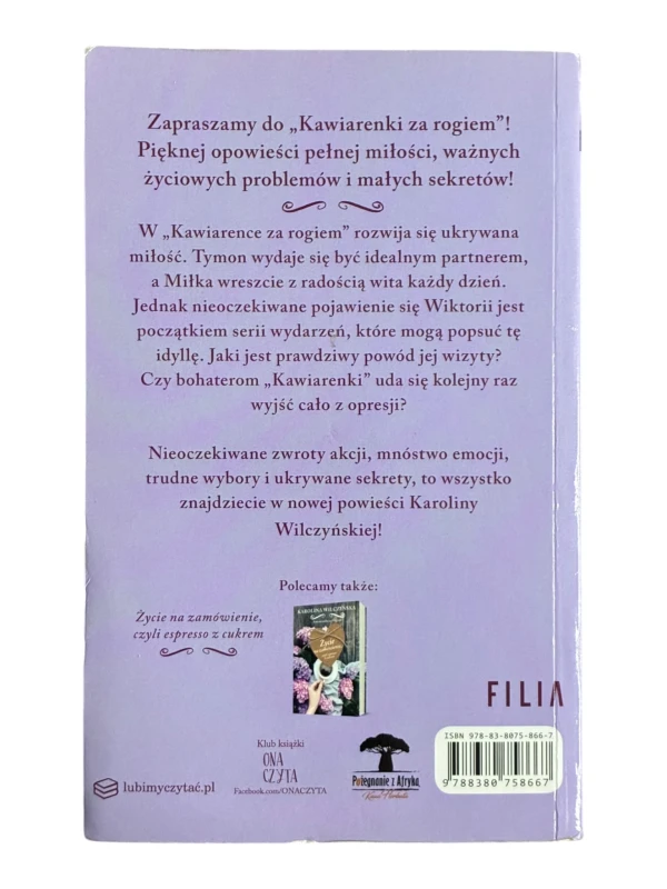 Miłość według przepisu, czyli słodko-gorzkie cappuccino Karolina Wilczyńska