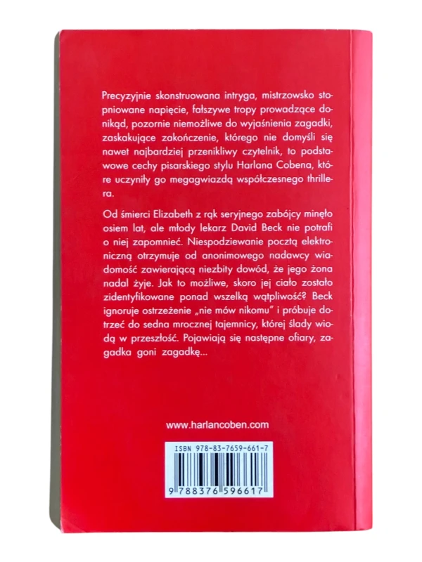 Nie mów nikomu Harlan Coben