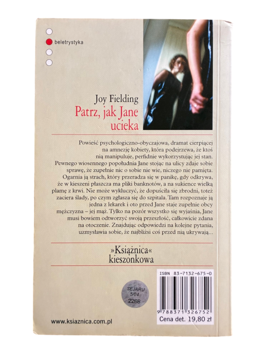 Patrz jak Jane ucieka Joy Fielding
