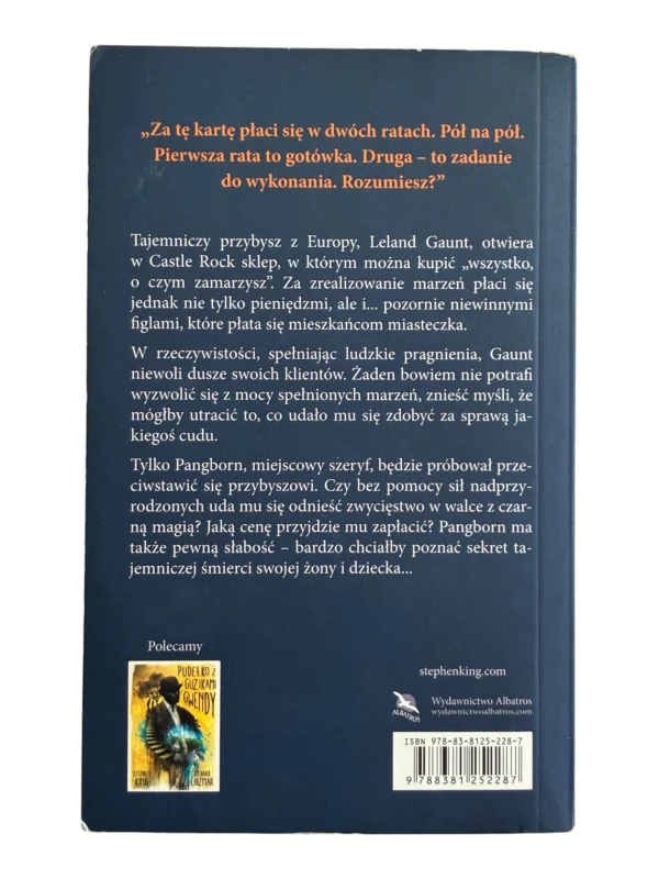 Sklepik z marzeniami Stephen King
