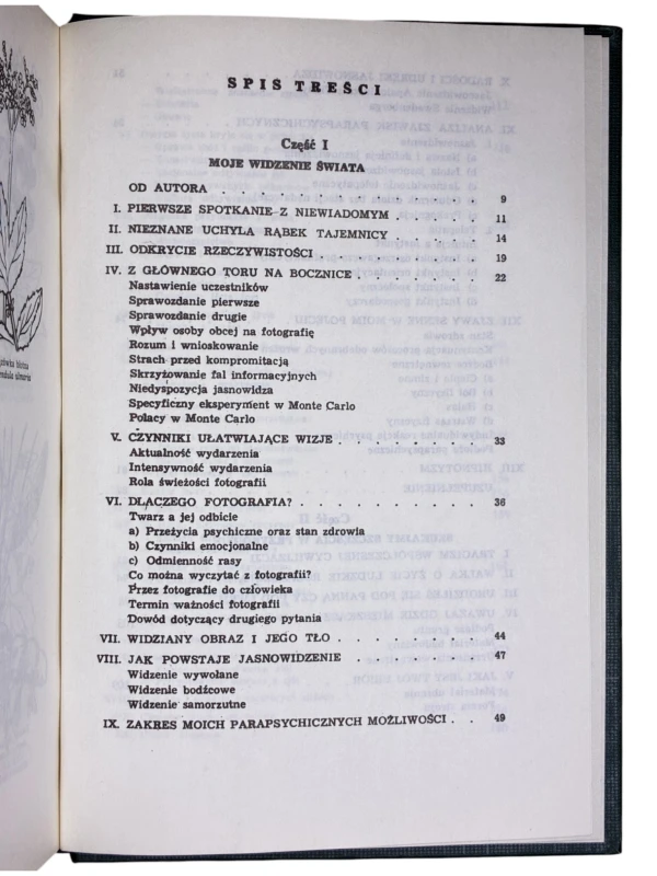 Moje widzenie świata Część 1 Parapsychologia w moim życiu Czesław Andrzej Klimuszko
