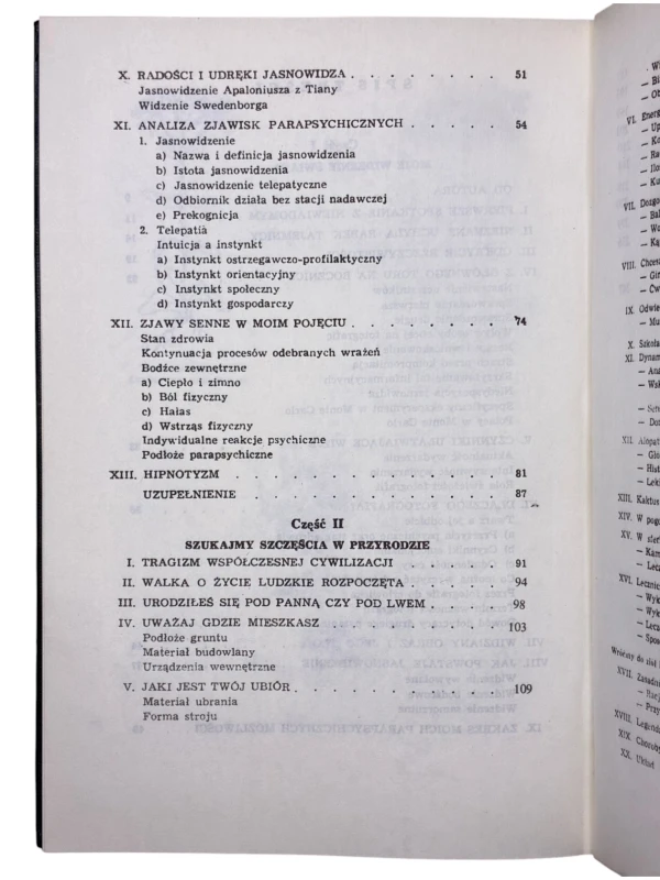 Moje widzenie świata Część 1 Parapsychologia w moim życiu Czesław Andrzej Klimuszko