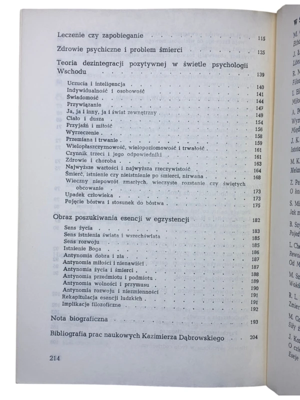 W poszukiwaniu zdrowia psychicznego Kazimierz Dąbrowski