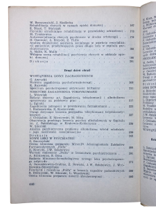 Pamiętnik Drugich Gdańskich Dni Lecznictwa Psychiatrycznego 1970