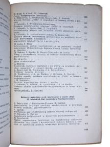 Pamiętnik Drugich Gdańskich Dni Lecznictwa Psychiatrycznego 1970
