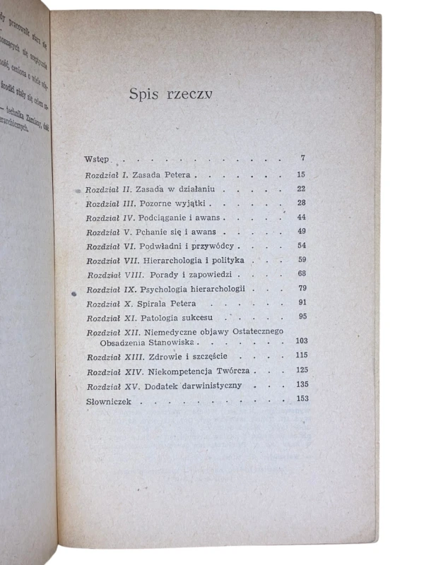 Zasada Petera. Dlaczego wszystko idzie na opak Dr Laurence J. Peter, Raymond Hull