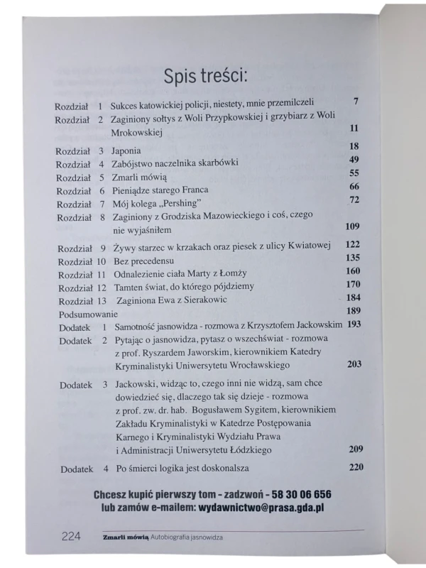 Zmarli mówią. Autobiografia jasnowidza Krzysztofa Jackowskiego Część 1 i 2