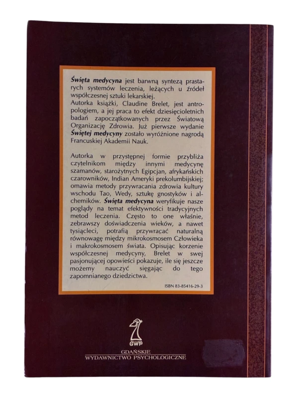Święta medycyna Claudine Brelet