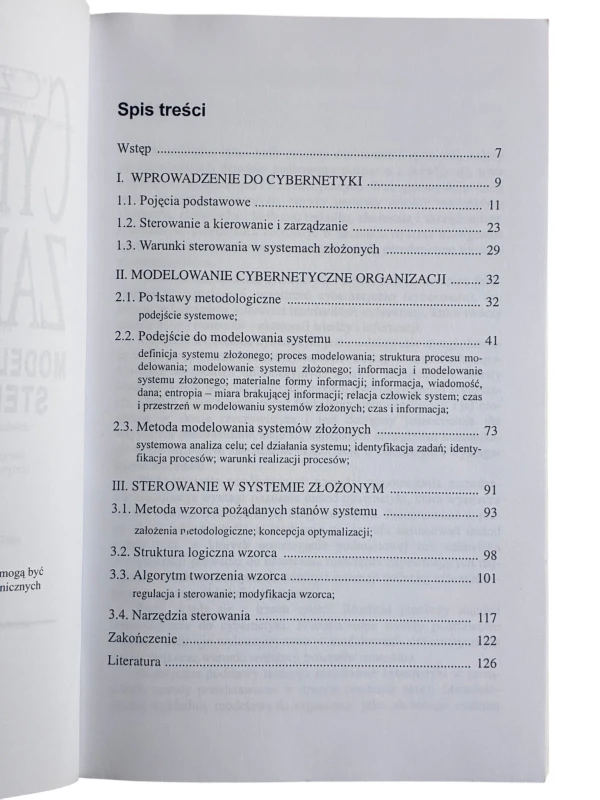 Cybernetyka w zarządzaniu Zdzisław Gomółka