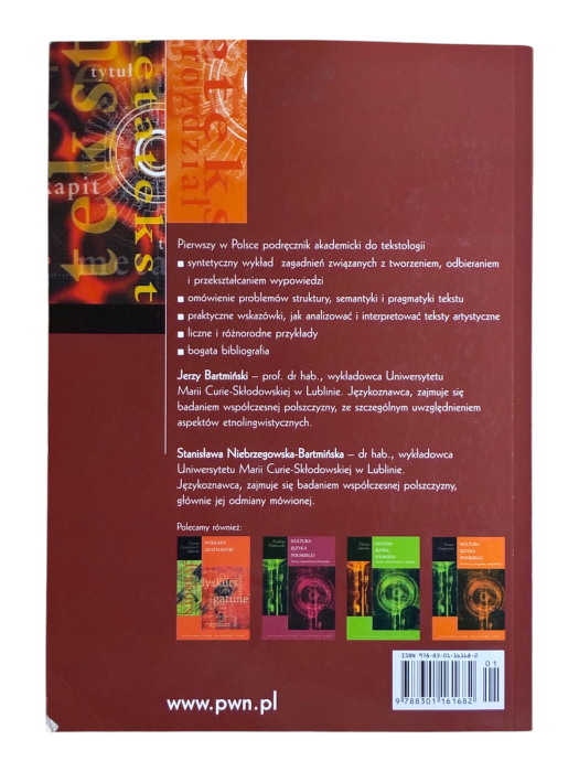 Tekstologia Jerzy Bartmiński, Stanisława Niebrzegowska Bartmińska