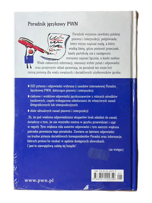Piszemy poprawnie Poradnik językowy PWN