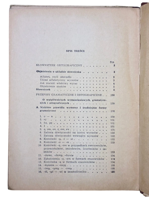 Słowniczek ortograficzny z zasadami pisowni dla uczniów szkoły podstawowej St. Jodłowski, W. Taszycki