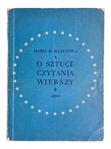 O sztuce czytania wierszy Maria R. Mayenowa