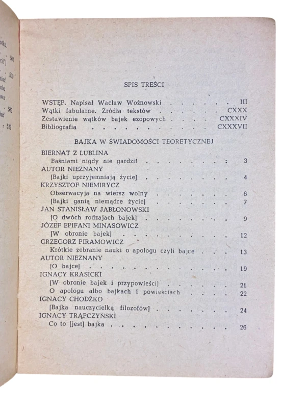 Antologia bajki polskiej Wacław Woźnowski Biblioteka Narodowa 239