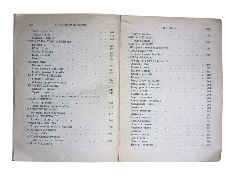 Antologia bajki polskiej Wacław Woźnowski Biblioteka Narodowa 239
