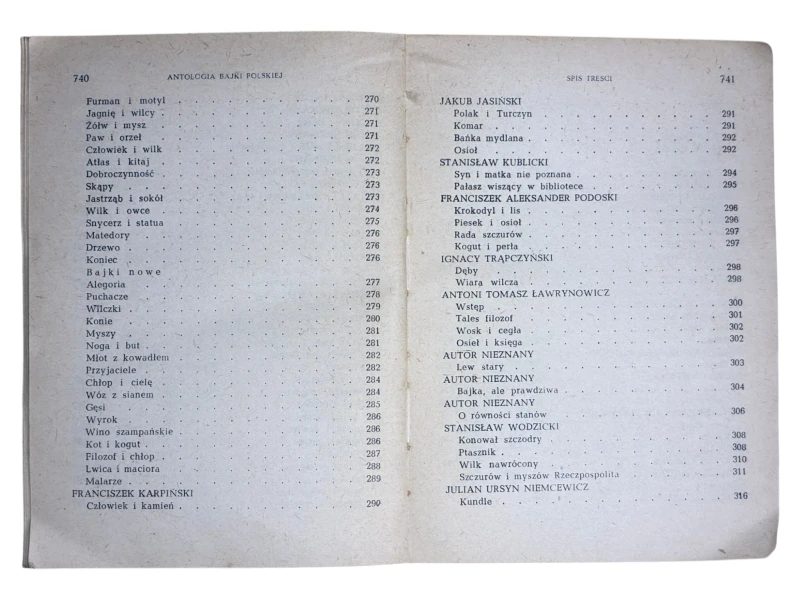 Antologia bajki polskiej Wacław Woźnowski Biblioteka Narodowa 239