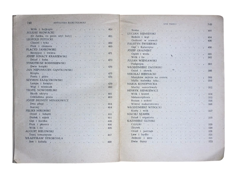 Antologia bajki polskiej Wacław Woźnowski Biblioteka Narodowa 239