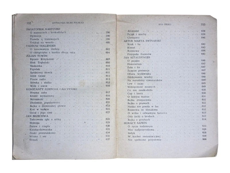Antologia bajki polskiej Wacław Woźnowski Biblioteka Narodowa 239