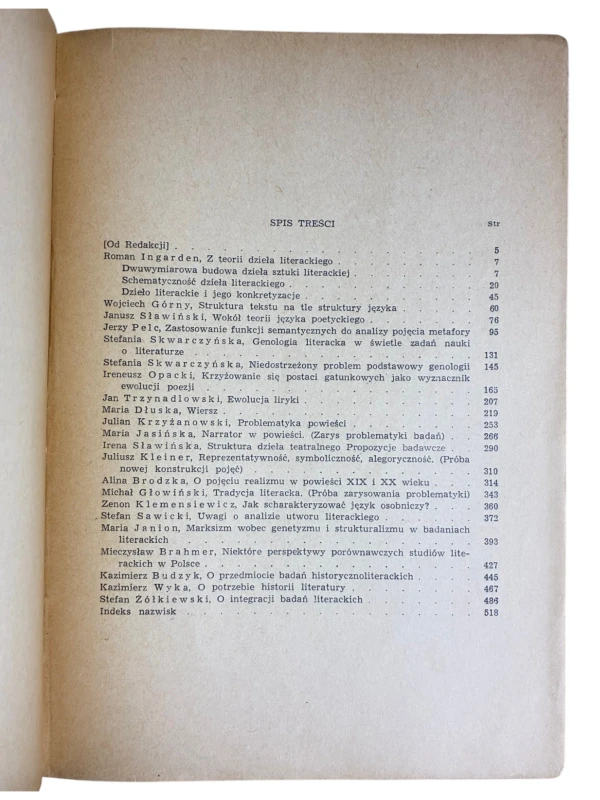 Problemy teorii literatury red. Henryk Markiewicz