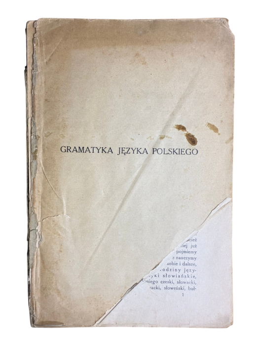 Gramatyka języka polskiego Tadeusz Lehr-Spławiński i Roman Kubiński 1930