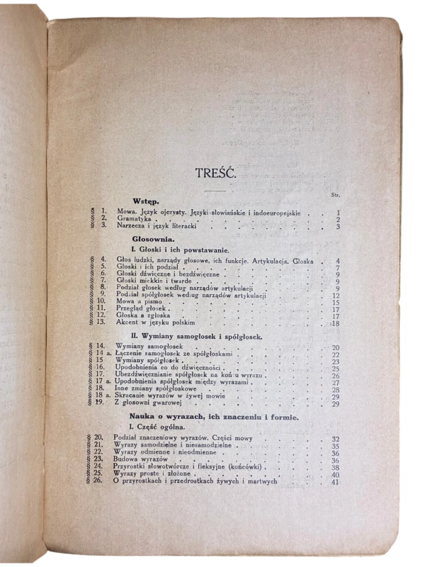 Gramatyka języka polskiego Tadeusz Lehr-Spławiński i Roman Kubiński 1930
