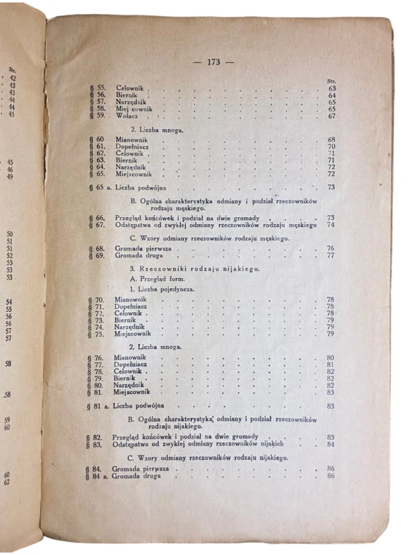 Gramatyka języka polskiego Tadeusz Lehr-Spławiński i Roman Kubiński 1930