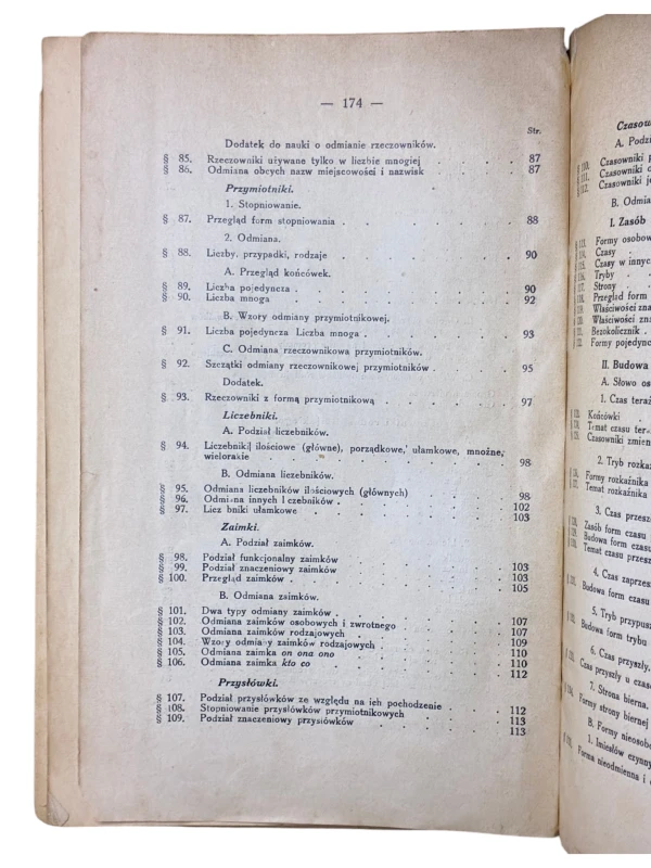 Gramatyka języka polskiego Tadeusz Lehr-Spławiński i Roman Kubiński 1930