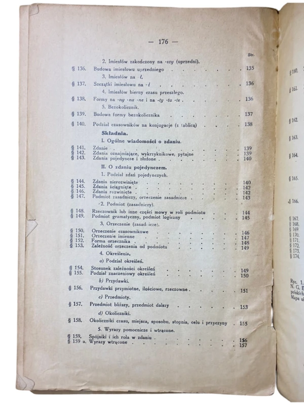 Gramatyka języka polskiego Tadeusz Lehr-Spławiński i Roman Kubiński 1930