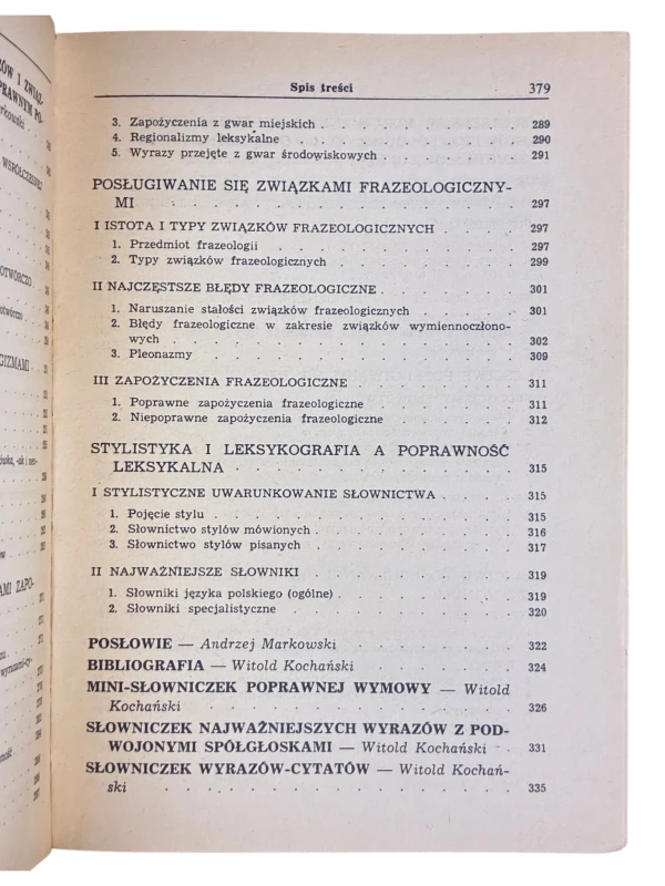 O dobrej i złej polszczyźnie Witold Kochański, Barbara Klebanowska, Andrzej Markowski
